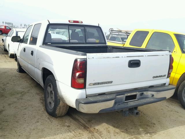 2GCEC13T851114428 - 2005 CHEVROLET SILVERADO WHITE photo 3