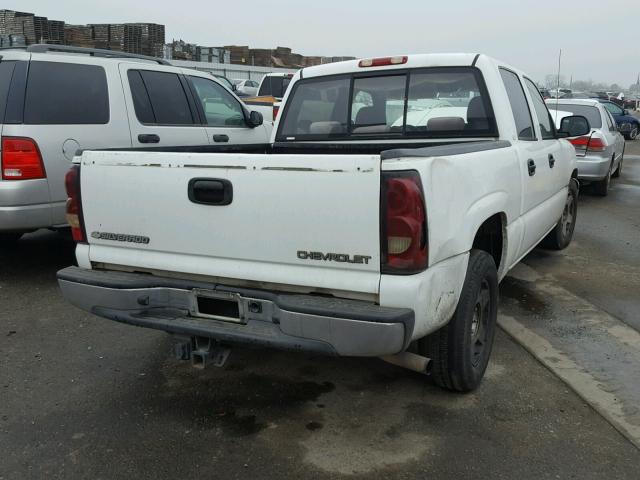 2GCEC13T851114428 - 2005 CHEVROLET SILVERADO WHITE photo 4