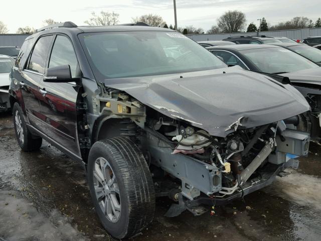 1GKKRRKD4FJ336616 - 2015 GMC ACADIA SLT GRAY photo 1