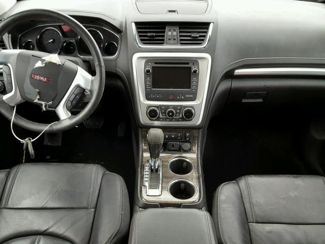 1GKKRRKD4FJ336616 - 2015 GMC ACADIA SLT ნაცრისფერი ფოტო 9