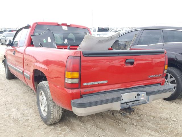 2GCEC19V7Y1173600 - 2000 CHEVROLET SILVERADO RED photo 3