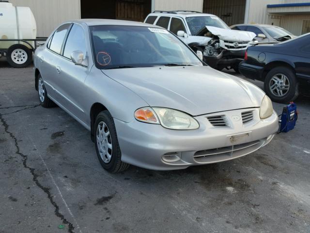 KMHJF35F4YU048375 - 2000 HYUNDAI ELANTRA GL GRAY photo 1