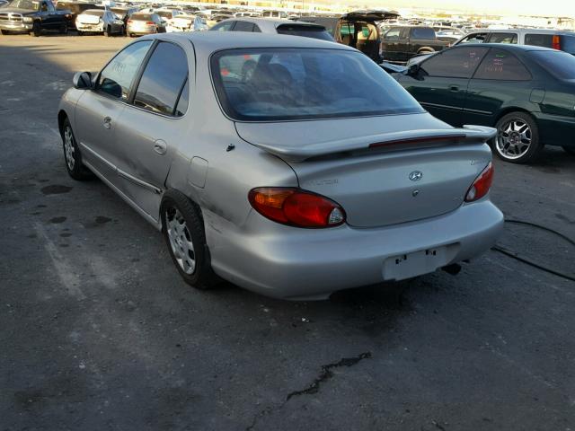 KMHJF35F4YU048375 - 2000 HYUNDAI ELANTRA GL GRAY photo 3