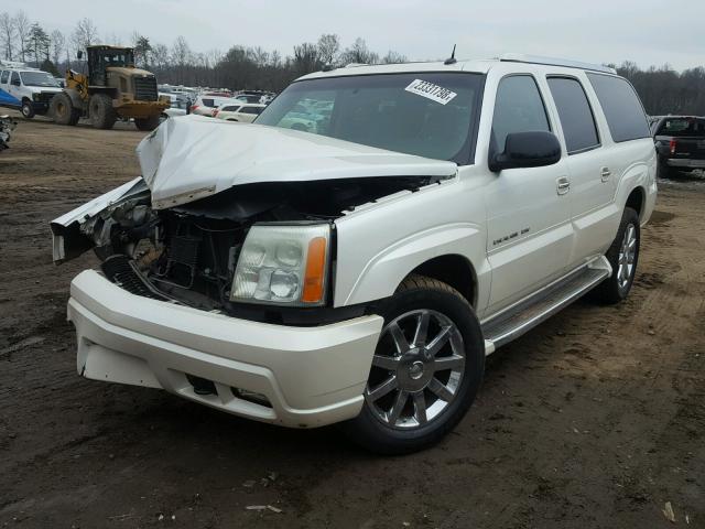 3GYFK66N94G314333 - 2004 CADILLAC ESCALADE E WHITE photo 2