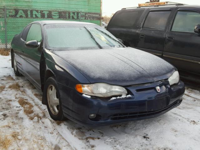 2G1WX12KXY9209346 - 2000 CHEVROLET MONTE CARL BLUE photo 1