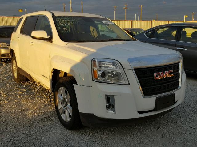 2GKALMEK9D6368160 - 2013 GMC TERRAIN SL WHITE photo 1