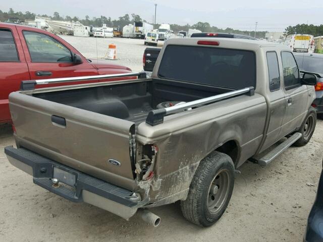 1FTYR14U65PA06668 - 2005 FORD RANGER SUP BROWN photo 4