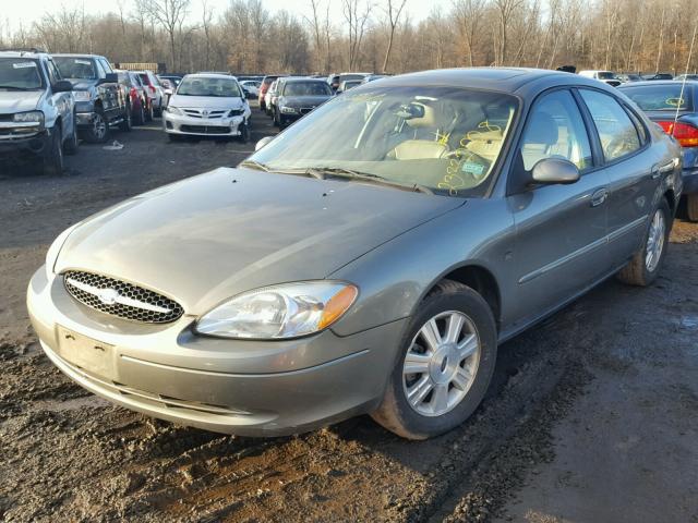 1FAHP56S73A129684 - 2003 FORD TAURUS SEL GREEN photo 2