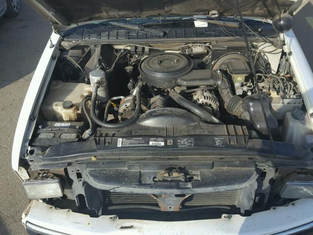 1GCCS14ZXR8222212 - 1994 CHEVROLET S TRUCK S1 WHITE photo 7