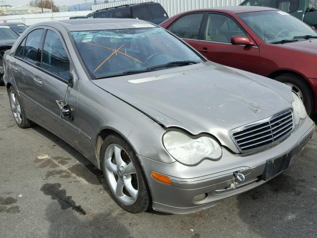 WDBRF40J14F512597 - 2004 MERCEDES-BENZ C 230K SPO TAN photo 1