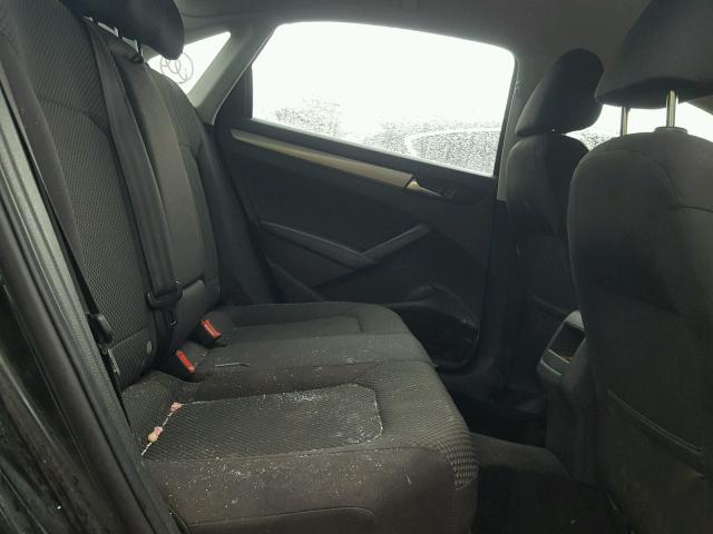 1VWAP7A38CC051103 - 2012 VOLKSWAGEN PASSAT S أسود صورة 6