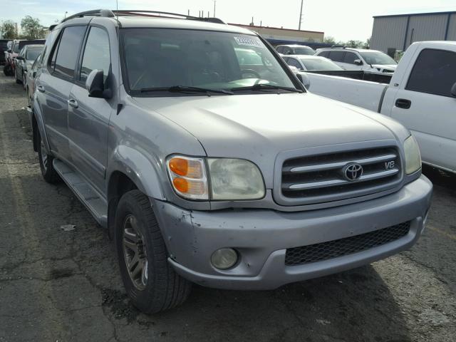 5TDBT48A54S220855 - 2004 TOYOTA SEQUOIA LI SILVER photo 1