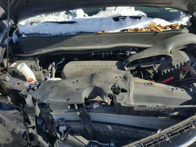 5FNYF4H55DB004626 - 2013 HONDA PILOT EXL BROWN photo 7