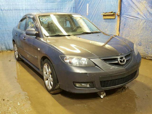 JM1BK324X81788859 - 2008 MAZDA 3 S GRAY photo 1