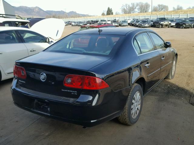 1G4HP57277U144937 - 2007 BUICK LUCERNE CX BLACK photo 4