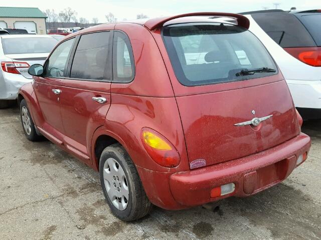 3C4FY48B64T268978 - 2004 CHRYSLER PT CRUISER RED photo 3