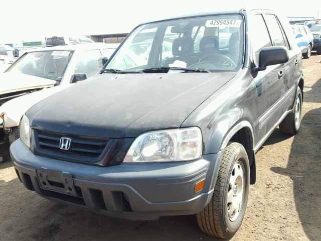 JHLRD1847VC012258 - 1997 HONDA CR-V LX BLACK photo 2