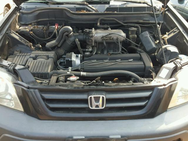 JHLRD1847VC012258 - 1997 HONDA CR-V LX BLACK photo 7