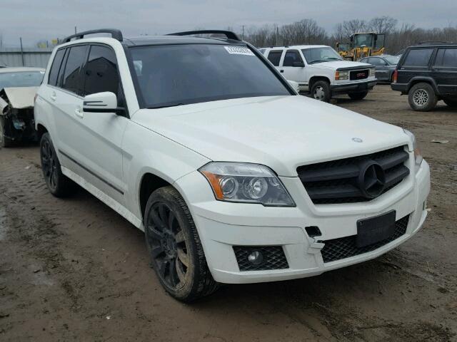 WDCGG8HB2BF557209 - 2011 MERCEDES-BENZ GLK 350 4M WHITE photo 1