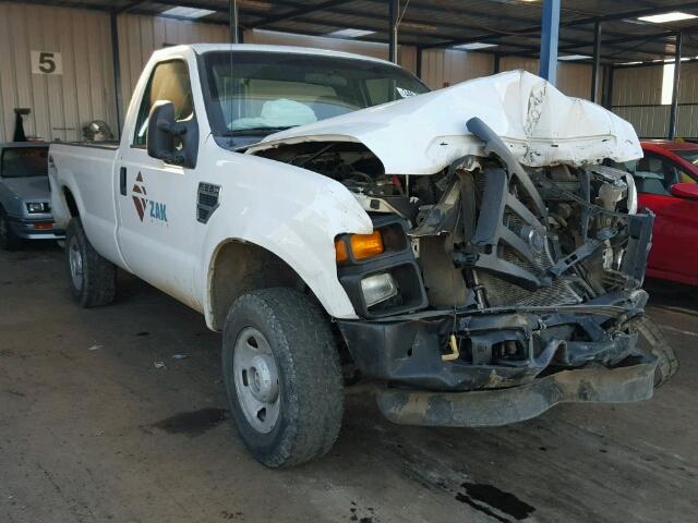 1FDNF215X9EA18429 - 2009 FORD F250 SUPER WHITE photo 1