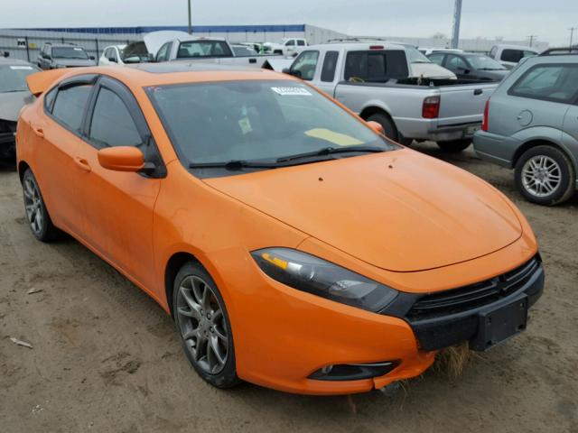 1C3CDFBA6DD339519 - 2013 DODGE DART SXT ORANGE photo 1