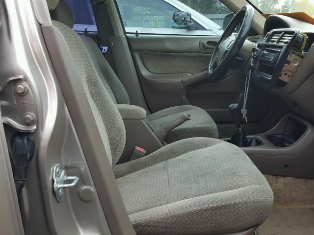 2HGEJ8547YH514918 - 2000 HONDA CIVIC EX ოქროსფერი ფოტო 5