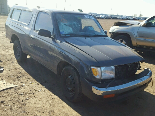 4TANL42N9WZ120523 - 1998 TOYOTA TACOMA GRAY photo 1