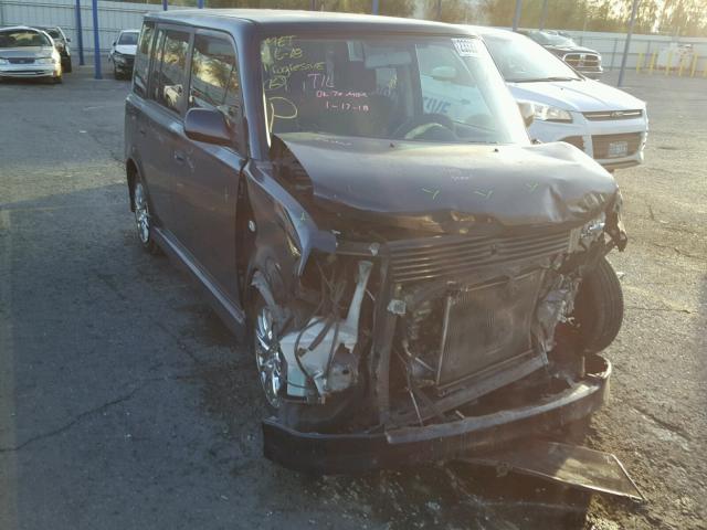 JTLKT324464124151 - 2006 TOYOTA SCION XB BLUE photo 1