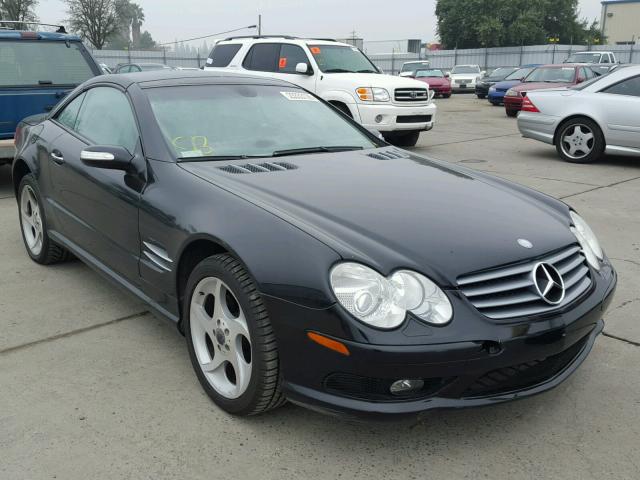 WDBSK75F44F070465 - 2004 MERCEDES-BENZ SL 500 BLACK photo 1