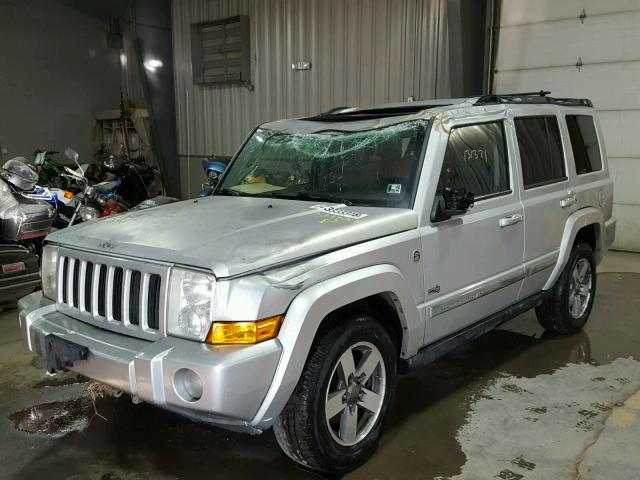 1J8HG48N56C283016 - 2006 JEEP COMMANDER ვერცხლისფერი ფოტო 2