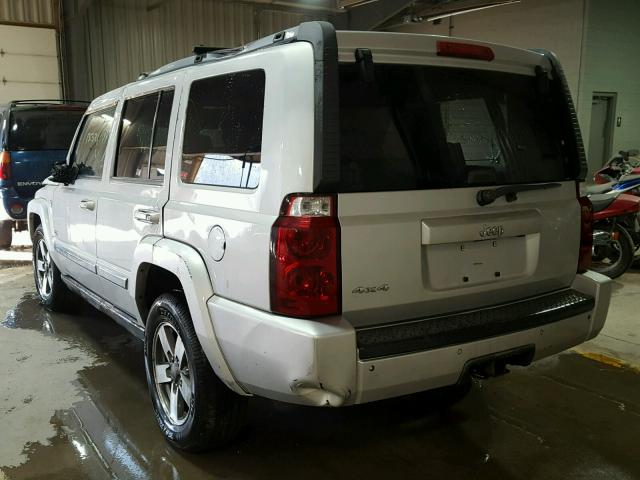 1J8HG48N56C283016 - 2006 JEEP COMMANDER ვერცხლისფერი ფოტო 3