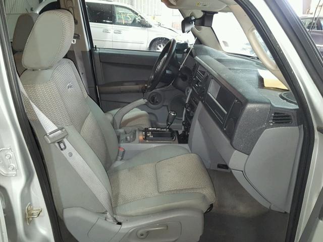 1J8HG48N56C283016 - 2006 JEEP COMMANDER ვერცხლისფერი ფოტო 5