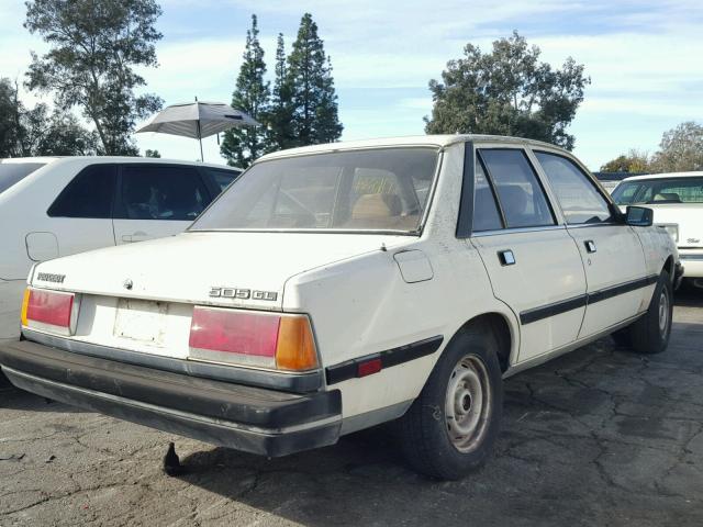 VF3BA11Z2GS403989 - 1986 PEUGEOT 505 GL WHITE photo 4