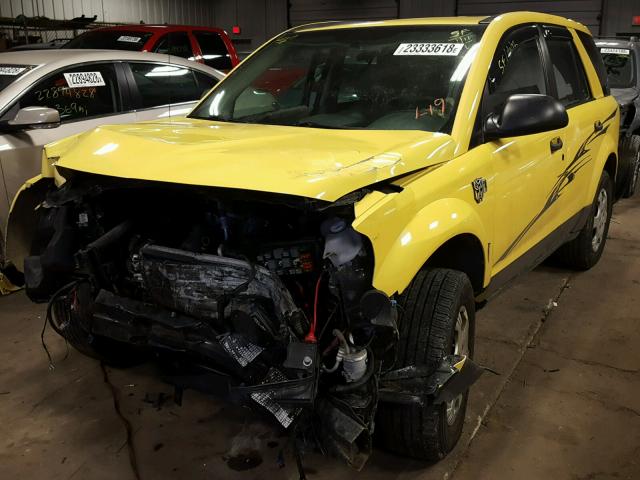 5GZCZ43D13S809622 - 2003 SATURN VUE YELLOW photo 2