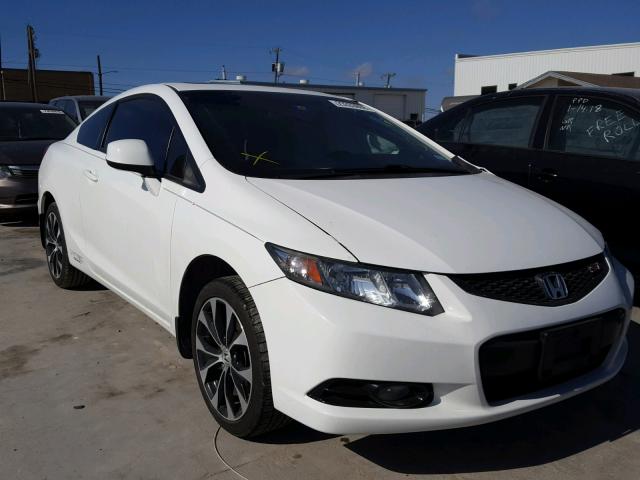 2HGFG4A52DH703335 - 2013 HONDA CIVIC SI WHITE photo 1