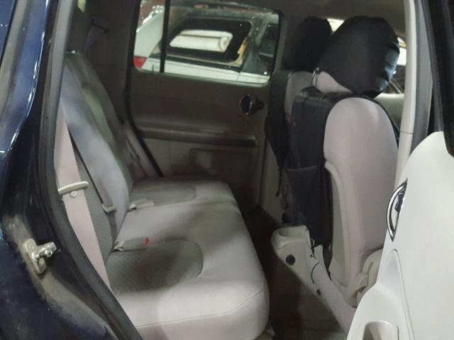 3GNDA13D67S585535 - 2007 CHEVROLET HHR LS BLUE photo 6