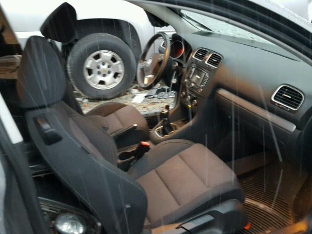 WVWMM7AJ3CW158338 - 2012 VOLKSWAGEN GOLF 灰色 照片 5