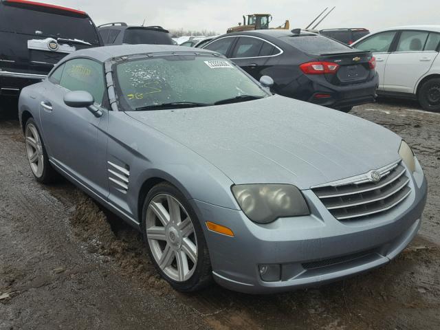 1C3AN69L54X015455 - 2004 CHRYSLER CROSSFIRE SILVER photo 1