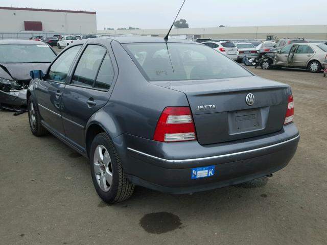 3VWSA69M15M044492 - 2005 VOLKSWAGEN JETTA GLS GRAY photo 3