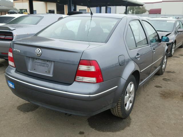 3VWSA69M15M044492 - 2005 VOLKSWAGEN JETTA GLS GRAY photo 4