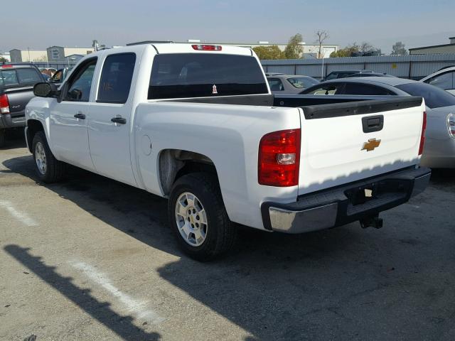 3GCEC23C79G152476 - 2009 CHEVROLET SILVERADO WHITE photo 3