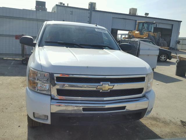 3GCEC23C79G152476 - 2009 CHEVROLET SILVERADO WHITE photo 9