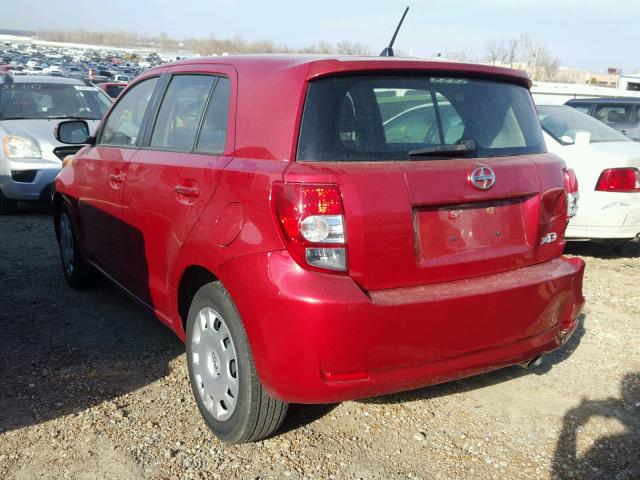 JTKKU10418J026496 - 2008 SCION XD RED photo 3