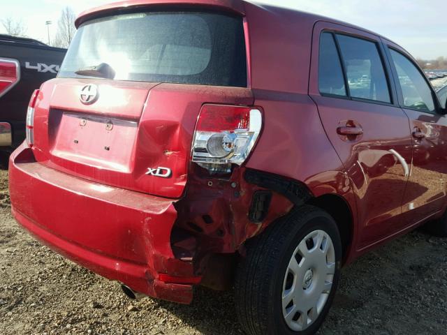 JTKKU10418J026496 - 2008 SCION XD RED photo 9