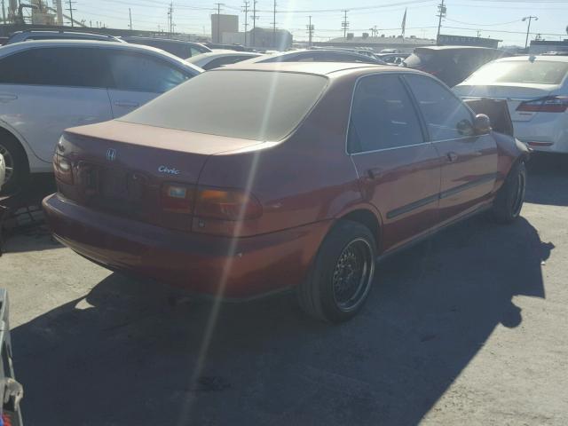 JHMEH9694SS019780 - 1995 HONDA CIVIC EX Qırmızı foto 4