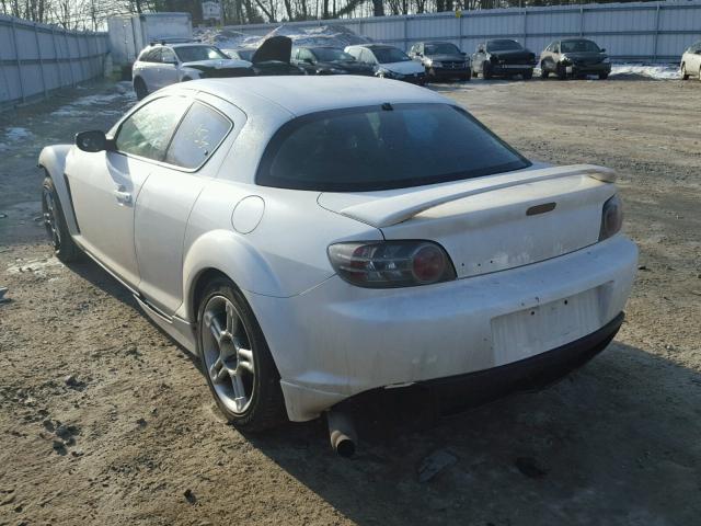 JM1FE173650159663 - 2005 MAZDA RX8 WHITE photo 3