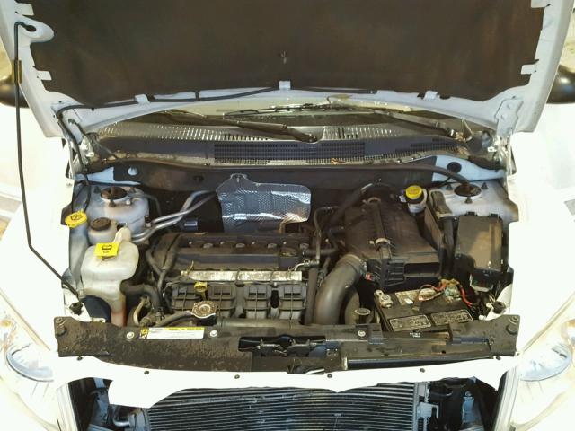 1B3HB28A09D196681 - 2009 DODGE CALIBER SE WHITE photo 7