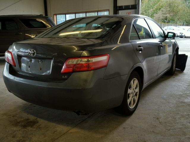 4T1BE46K67U630341 - 2007 TOYOTA CAMRY NEW GRAY photo 4