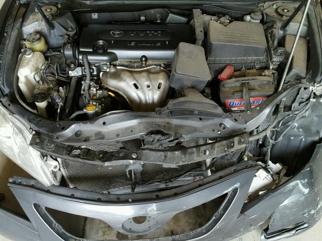 4T1BE46K67U630341 - 2007 TOYOTA CAMRY NEW GRAY photo 7