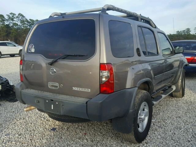 5N1ED28T14C680494 - 2004 NISSAN XTERRA XE GOLD photo 4